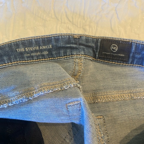 AG Adriano Goldschmeid The Stevie Slim Straight Ankle 28R - Picture 4 of 5